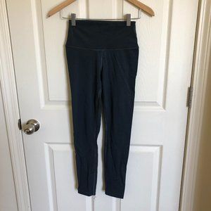 CRZ Yoga Dark Green/Gray Leggings